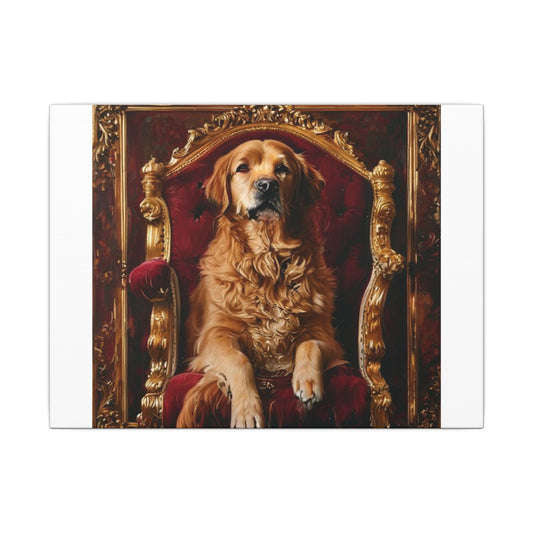 Custom Pet Portrait Canvas Print | Funny Pet Gift