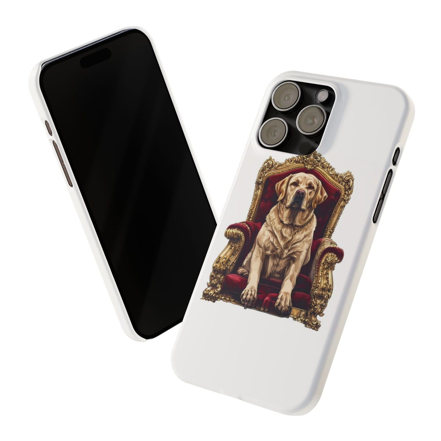 Custom Pet Portrait Slim Phone Case | Funny Pet Gift