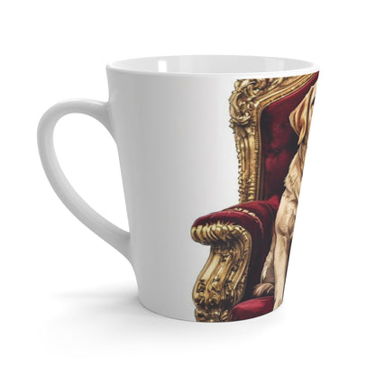 Custom Pet Portrait Latte Mug | Funny Pet Gift