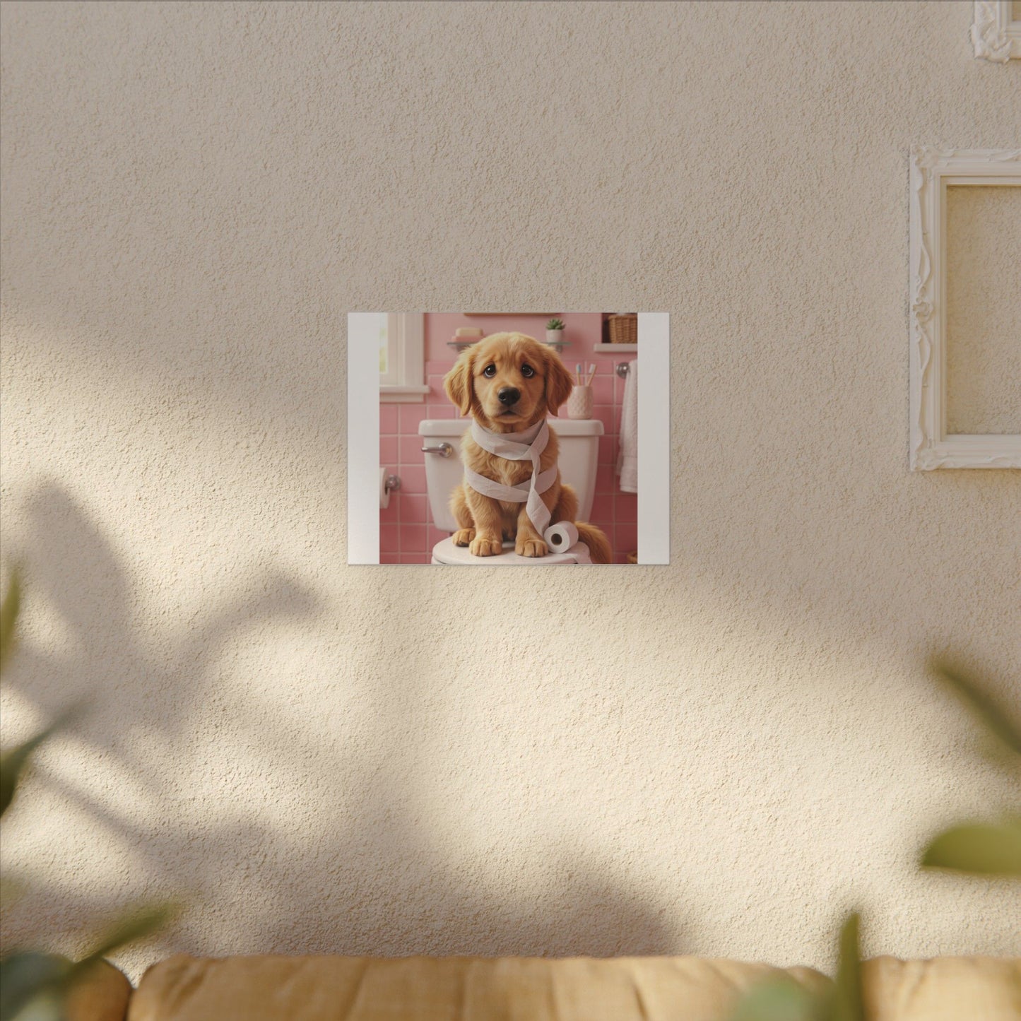 Custom Pet Portrait Canvas Print | Funny Pet Gift