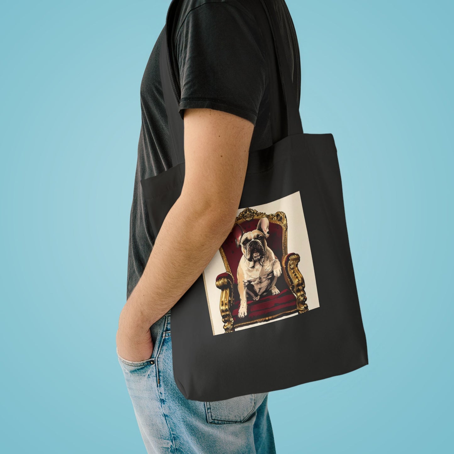 Custom Pet Portrait Tote Bag | Funny Pet Gift